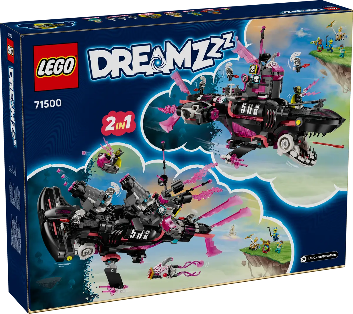 Sous-marin requin cauchemardesque (71500)